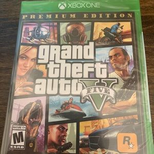 Xbox one Grand Theft Auto 5 new never opened
